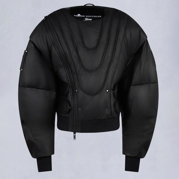 Moose Knuckles x LUAR Unisex Leather Bomber