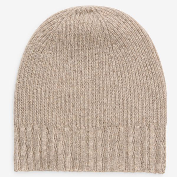 Nordstrom Rib-Cashmere Beanie