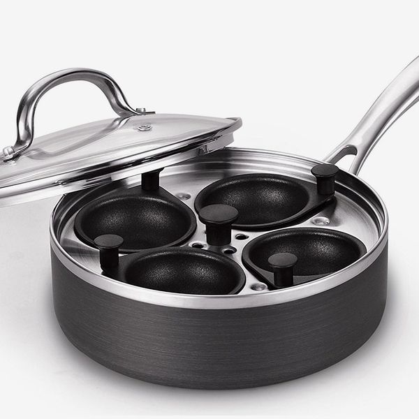 Demeyere Resto 4-Cup Stainless Steel Egg Poacher Set + Reviews