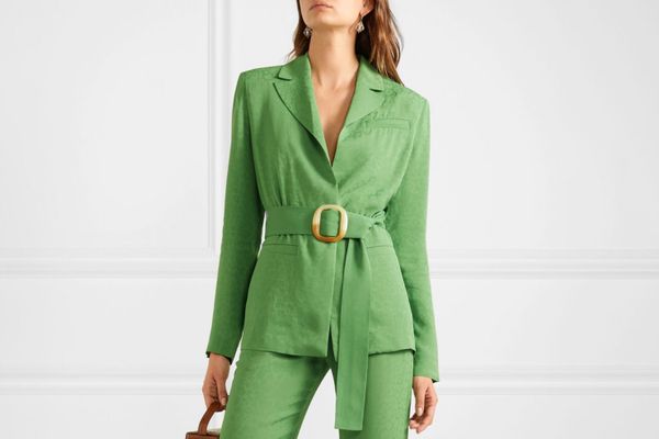Womens Casual Solid Color Mid Work Blazer Jacket Suit Coat