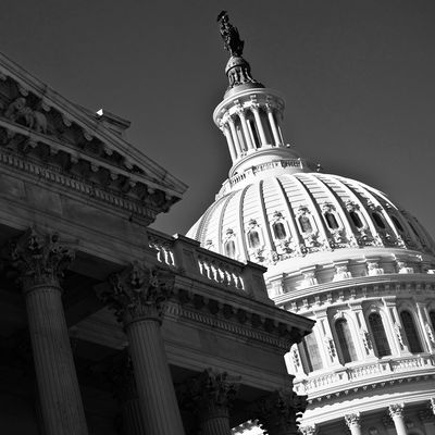 The U.S. Capitol Building.