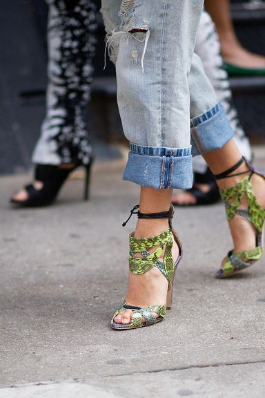 See the 50 Best Street-Style Shoes From Spring 2014