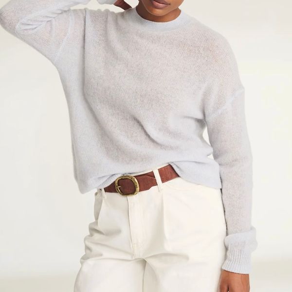 Naadam Featherweight Cashmere Crewneck Sweater