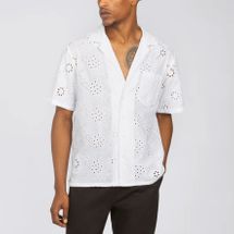 Camisa Shades of Grey Resort - White Floral Broderie Anglaise