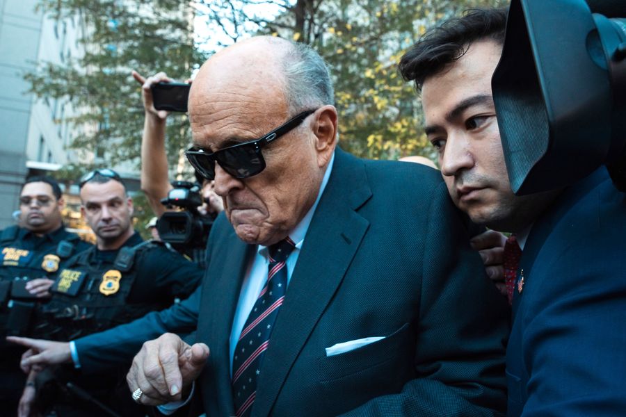 Rudy Giuliani Found in Contempt of Court