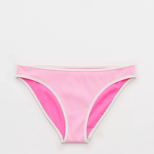 Aerie Ribbed Full-Coverage Classic Bikini Bottom