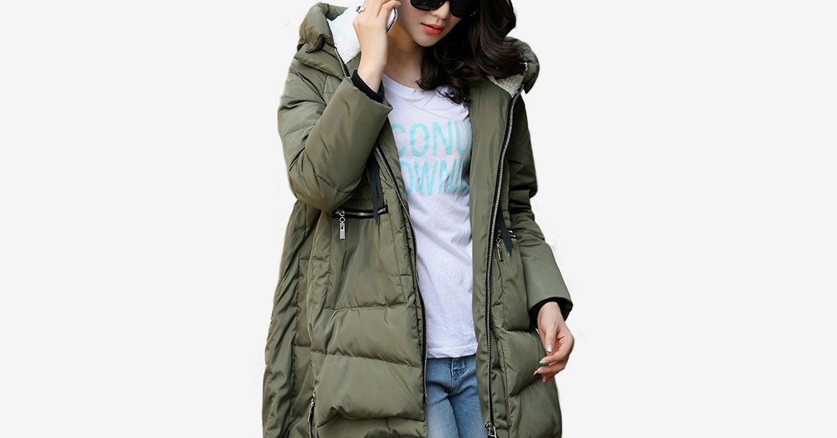 something navy amazon coat