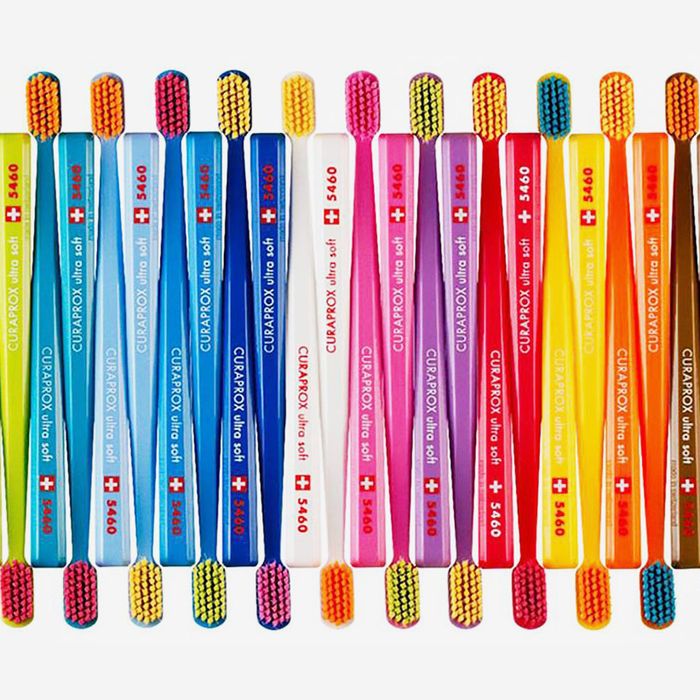 A rainbow of the Swiss Curaprox toothbrushes — The Strategist editors pick their favorite toothbrushes.
