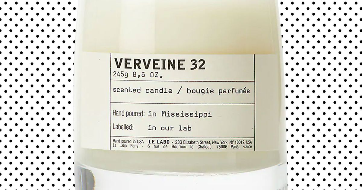 【新品】LE LABO VERVEINE 32 キャンドル Le Labo Verveine 32 has the strongest throw of all the
