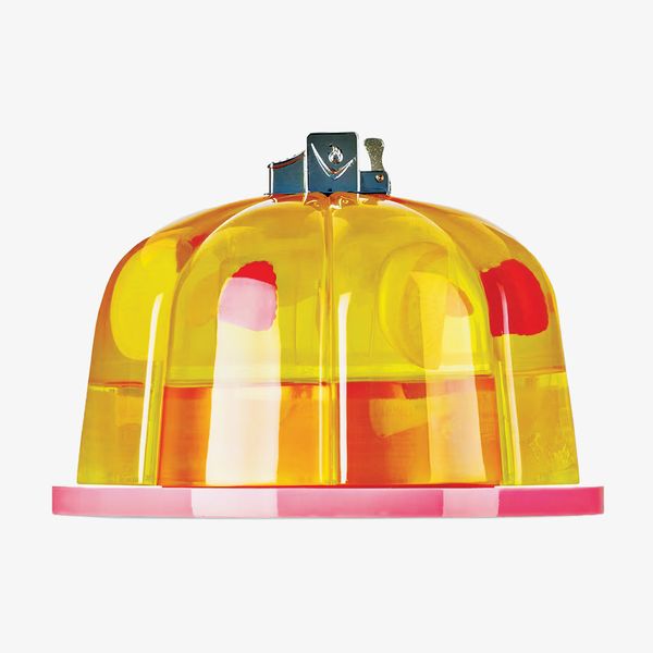 Edie Parker Yellow & Pink Jello Tabletop Lighter