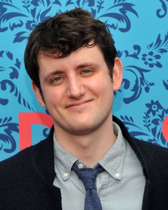 NEW YORK, NY - APRIL 04: Actor Zach Woods attends the HBO with The Cinema Society host the New York premiere of HBO's 