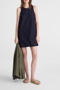 Madewell Denim Mini Shift Dress