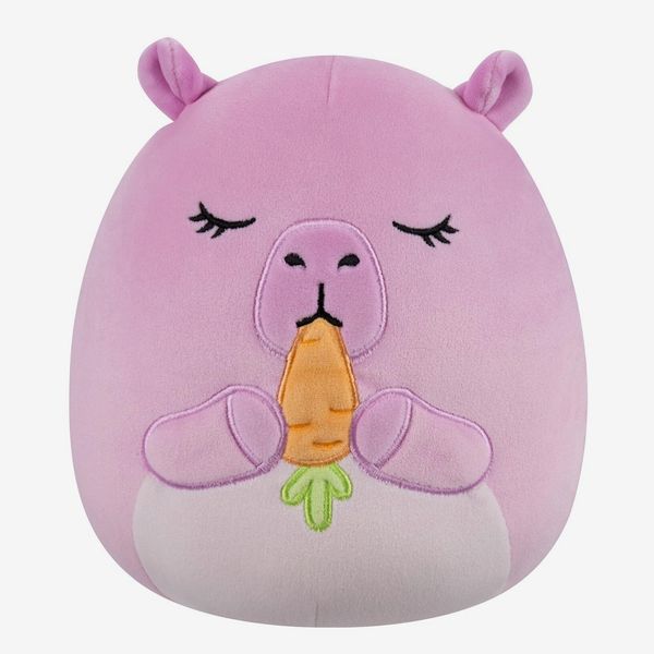 Squishmallows 8-Inch Select Series Enya the Pink Capybara