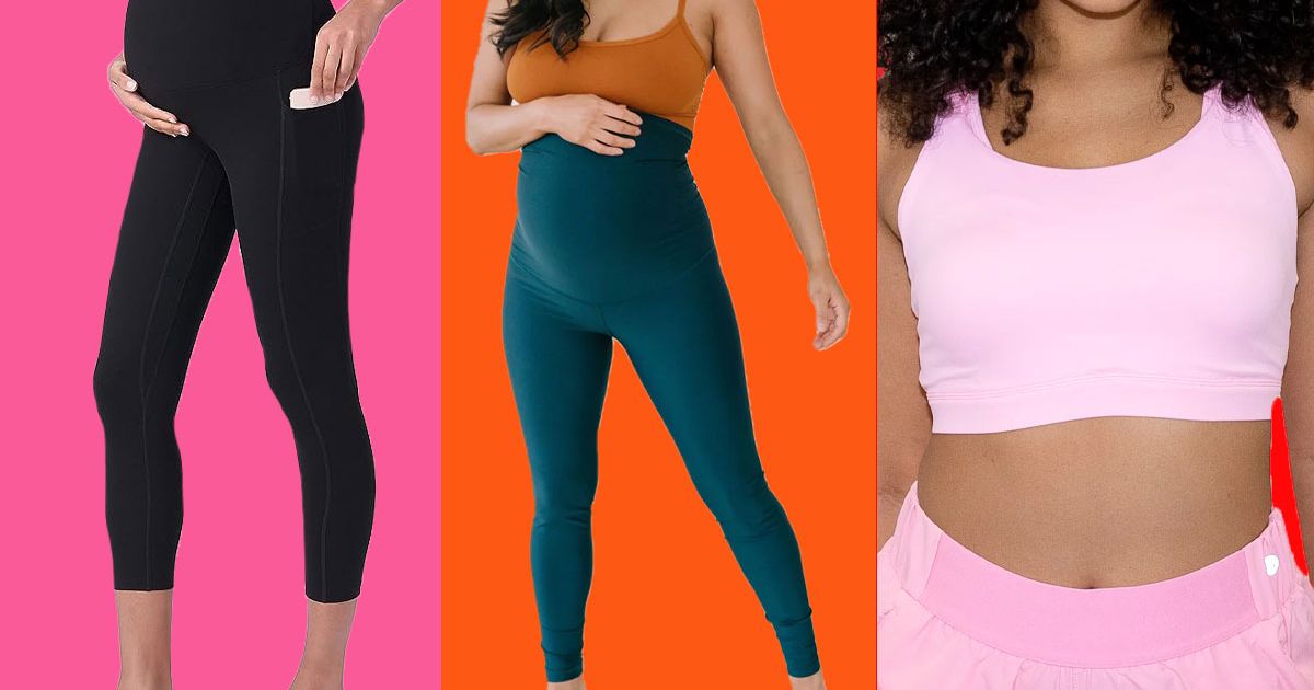 my favorite gym outfits while pregnant 