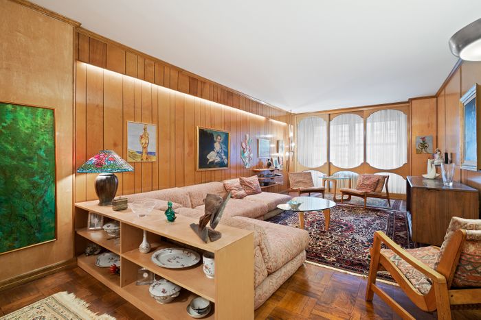 An Entirely Wood-Paneled Condo in Greenwich Village