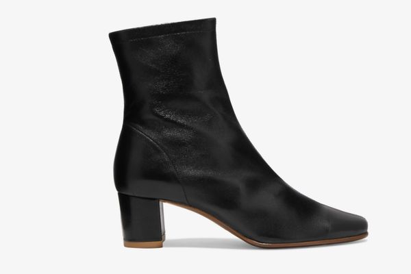 By Far Sofia Leather Ankle Boots