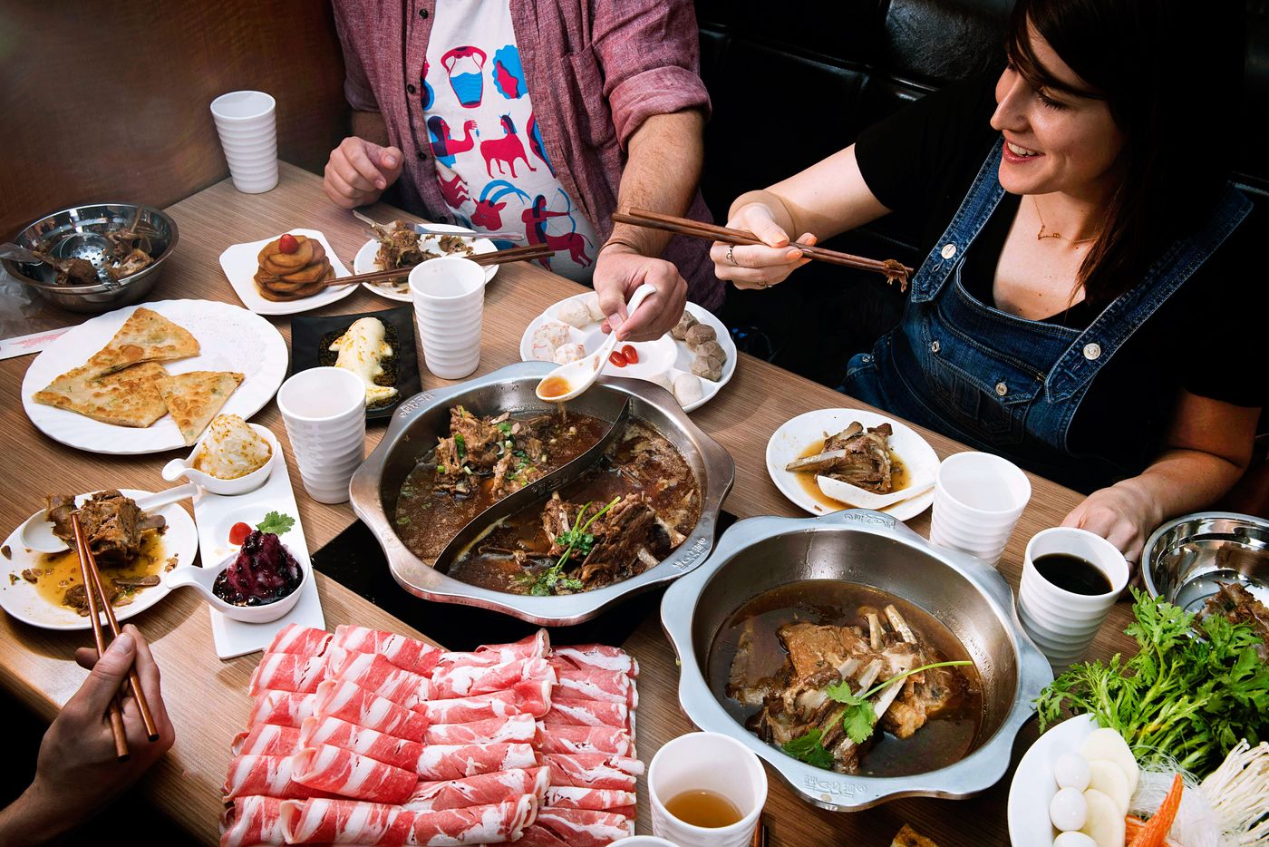 Where to Eat Hot Pot in New York City. hot pot and korean bbq near me. 