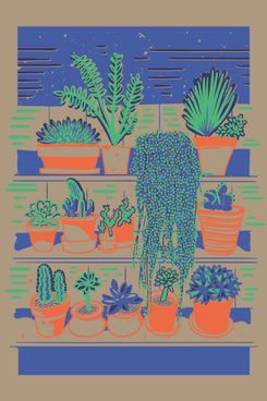 Simone Martin-Newberry, 'Plant Shelves'