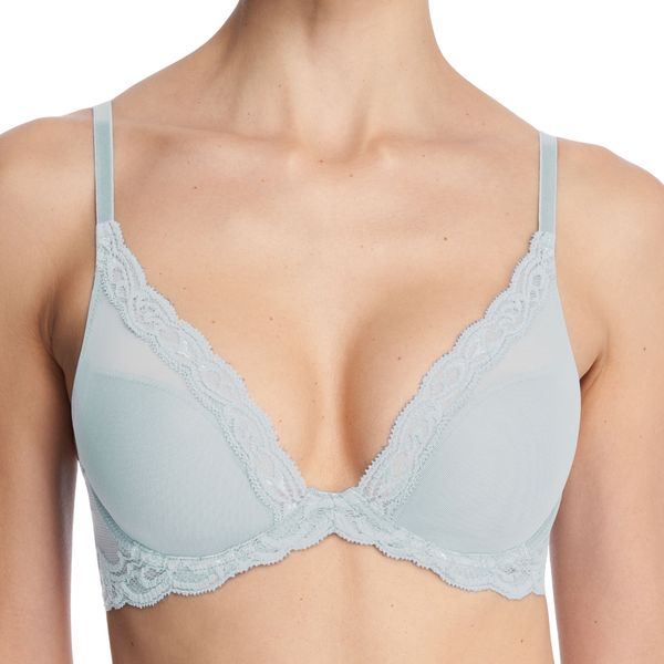 Natori Feathers Underwire Contour Bra - Blue Pearl