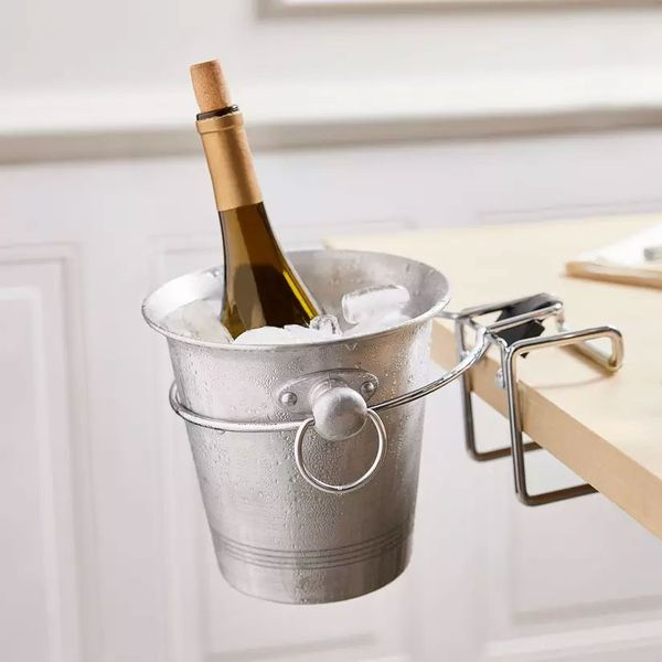 Wine Enthusiast Table-Mounted Wine Bottle Chiller