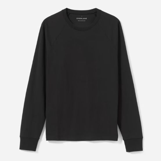 Everlane Premium Weight Long-Sleeve Crew