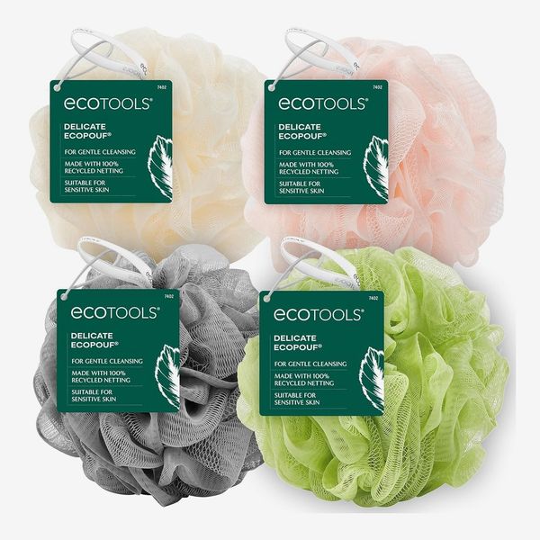 EcoTools Delicate EcoPouf - 4 Pack