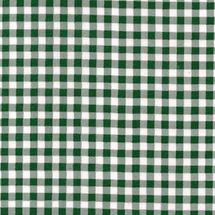 Freckled Sage Round Green Gingham Oilcloth Tablecloth