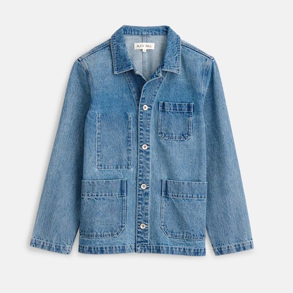 Alex Mill Britt Work Jacket in Denim