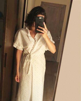 long cotton flannel granny nightgown