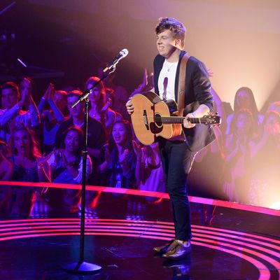 AMERICAN IDOL XIII: Alex Preston performs in front of the judges on Wednesday, Feb. 19 