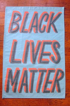 Made by Lauren B. Black Lives Matter Window Banner