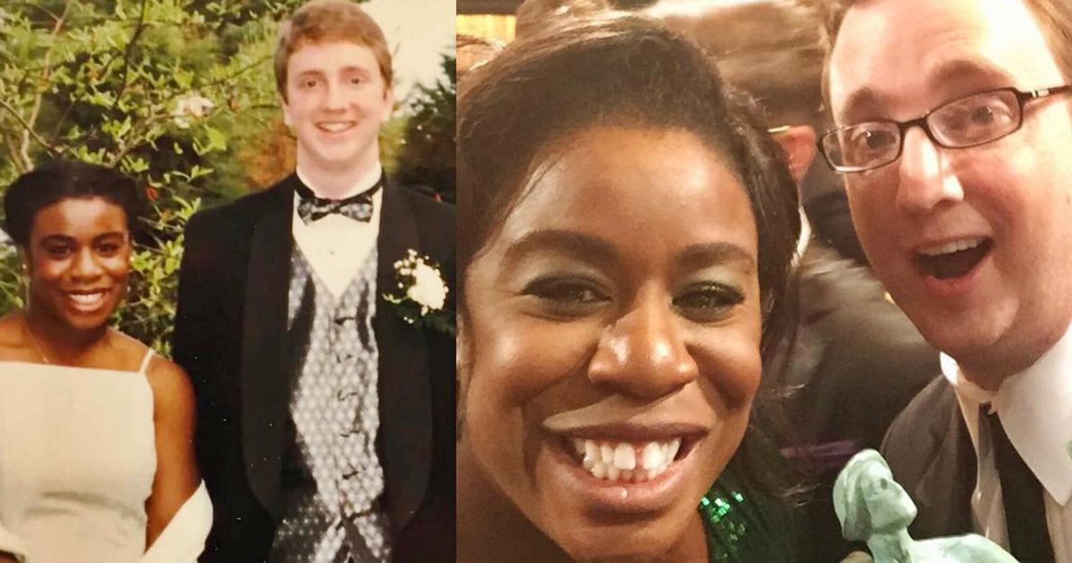 Uzo Aduba Took Her Prom Date to the SAG Awards, Unlike the Rest of Us