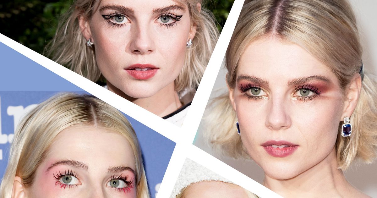 Actress Lucy Boynton Had the Best Red Carpet Beauty Looks