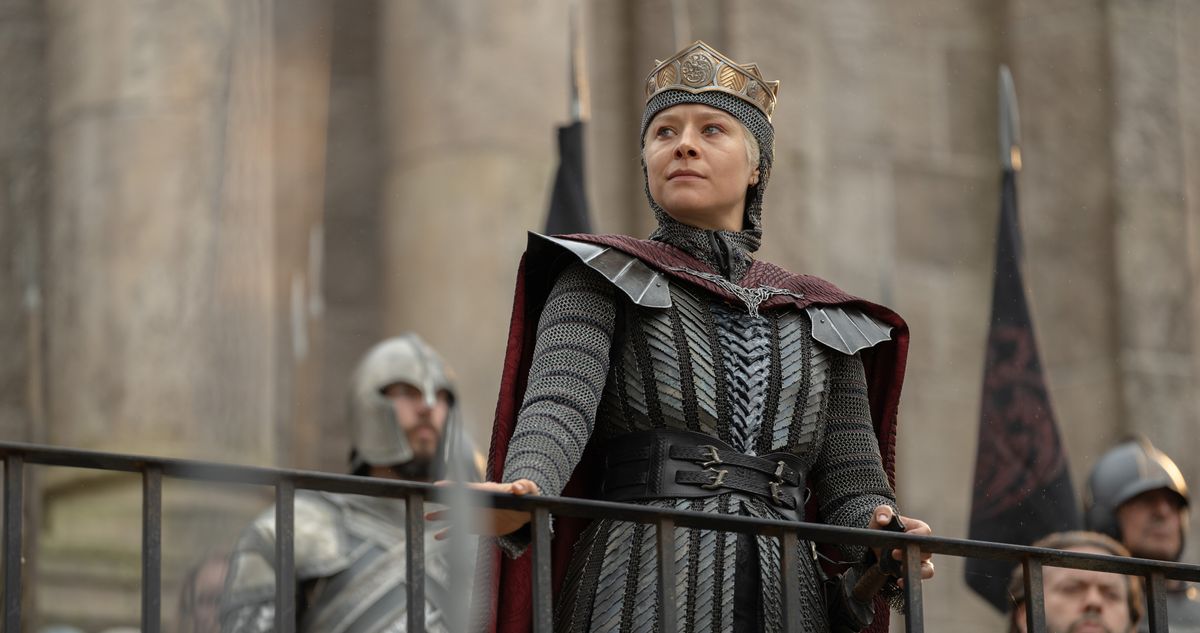 Rhaenyra's Armor Is Her Taking Up the ‘Mantle of King'