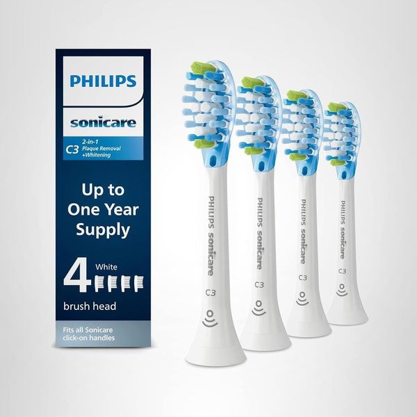 Philips Sonicare C3 Replacement Electric Toothbrush Heads