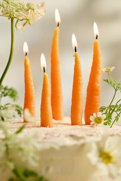Happy Organics Beeswax Carrot Candles