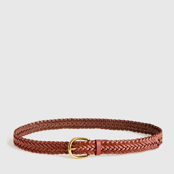 Quince Josie European Leather Braided Belt