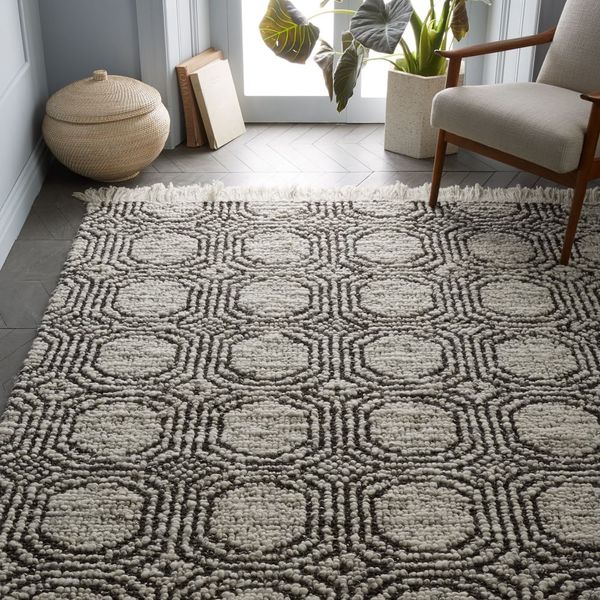 West Elm Concentric Circle Rug (5’ x 8’)