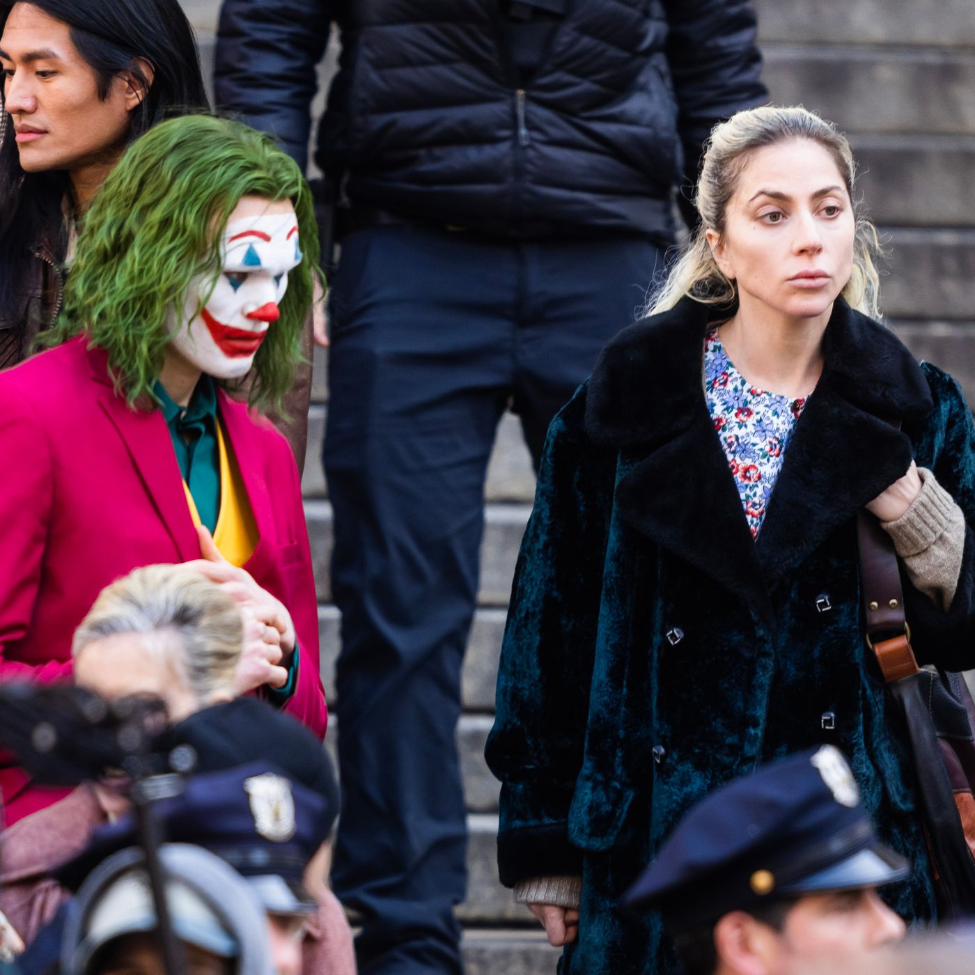 Lady Gagas Joker 2 Filming Scene Was Full of Fans
