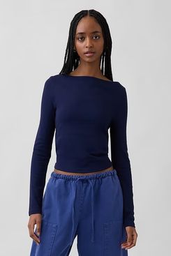 Gap Modern Boatneck T-Shirt