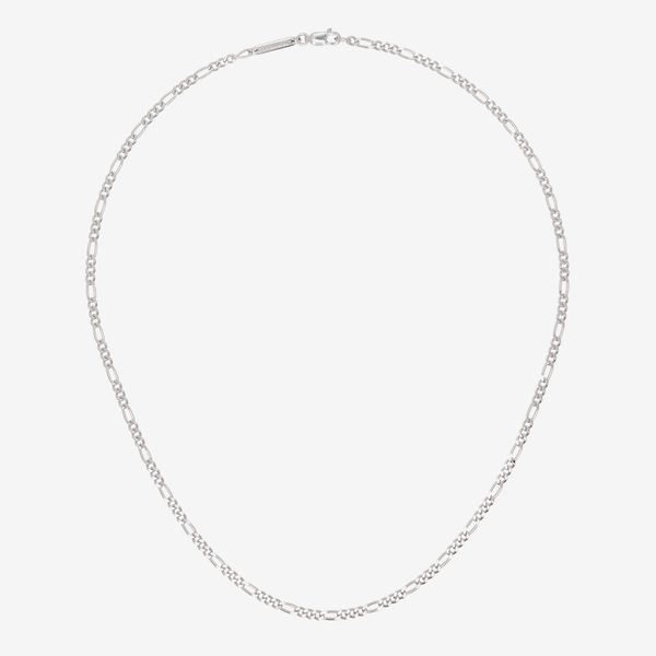 Tom Wood Silver Bo Chain Slim Necklace