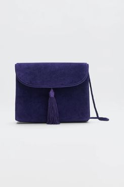 Rixo x Bay Garnett Jeany Cotton Velvet Clutch