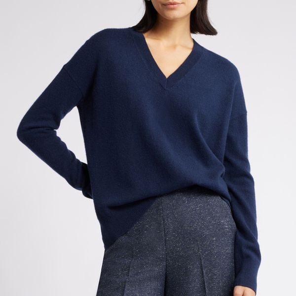 Nordstrom V-Neck Cashmere Sweater