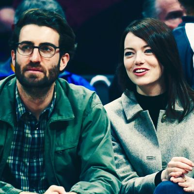 Dave McCary and Emma Stone.