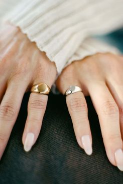 Abel Objects Baby Tilt Signet Ring