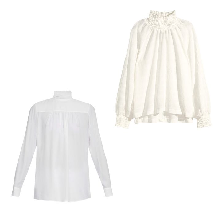 6 Romantic Takes on the White Blouse