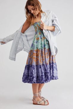 Free People Bubbles Only Convertible Midi