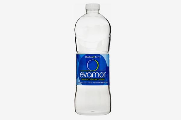 Evamor Natural Alkaline Artesian Water, 64 Fl Oz (Pack of 6)