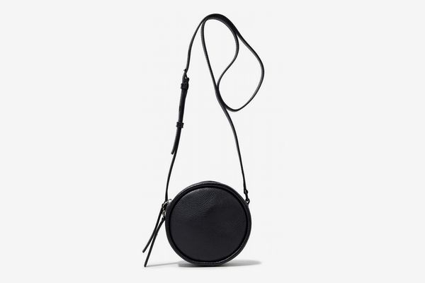 Kara Pebbled-Leather Shoulder Bag