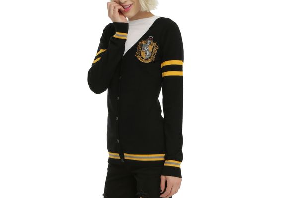 Harry Potter Hufflepuff Girls’ Cardigan